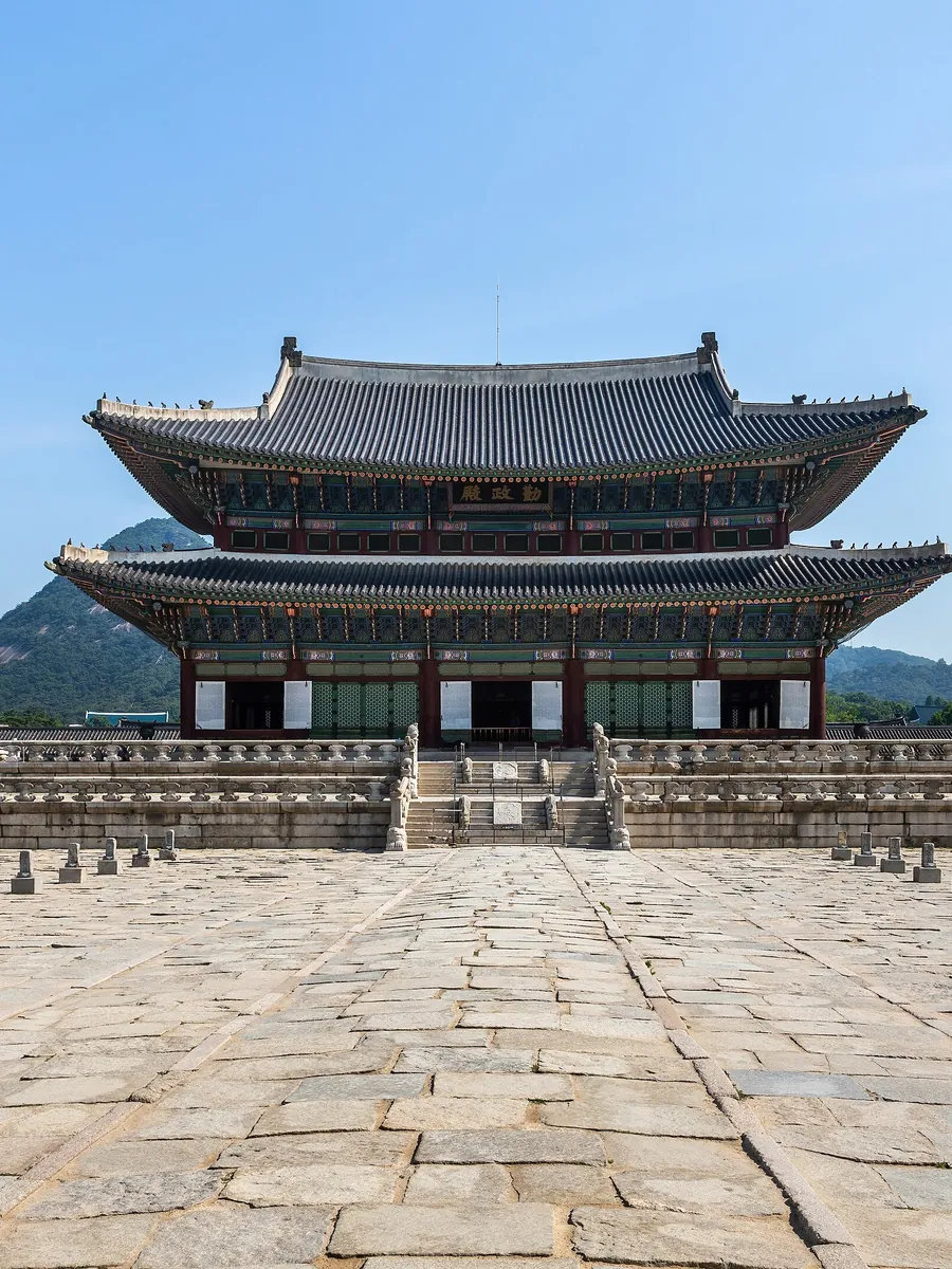 Geunjeongjeon hall at Gyeongbokgung palace